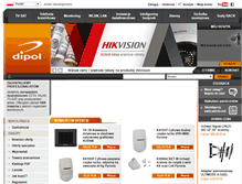 Tablet Screenshot of dipol.com.pl