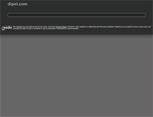 Tablet Screenshot of dipol.com